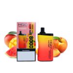 HQD Cuvie Mars 8000 Puffs - Mango Peach Watermelon