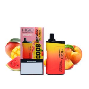HQD Cuvie Mars 8000 Puffs – Mango Peach Watermelon