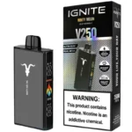 Ignite V250 Black - Minty Melon 25.000 Puffs